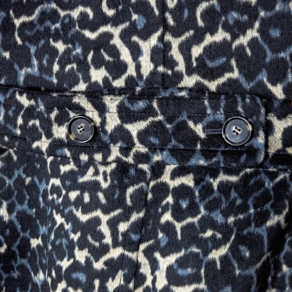 NEW Ann Taylor LOFT Women’s Coat Mobwife Animal Print High Stakes Luxe Size L - Picture 7 of 13